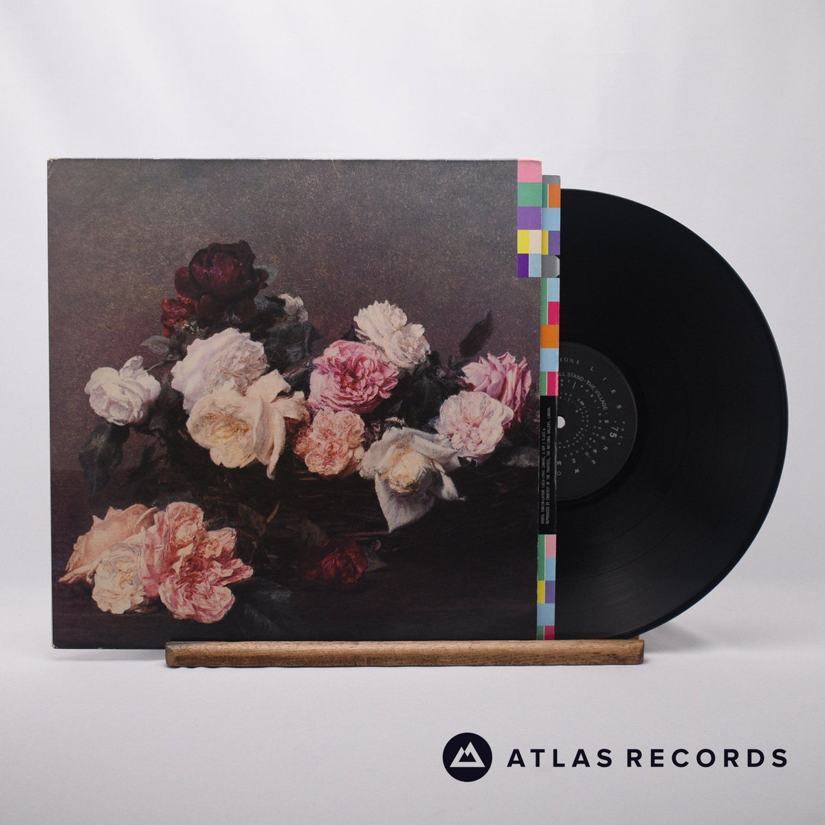×NEW ORDER POWER CORRUPTION & LIES LS TEE WHT