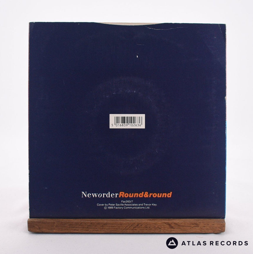 New Order - Round & Round - 7" Vinyl Record - VG+/EX