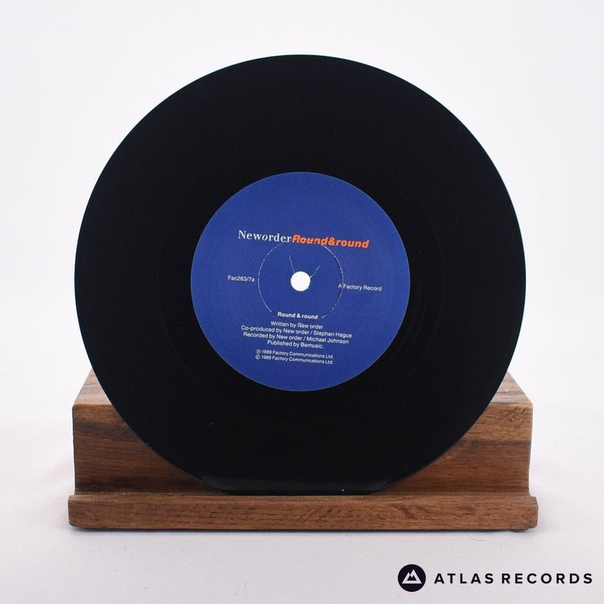 New Order - Round & Round - 7" Vinyl Record - VG+/EX