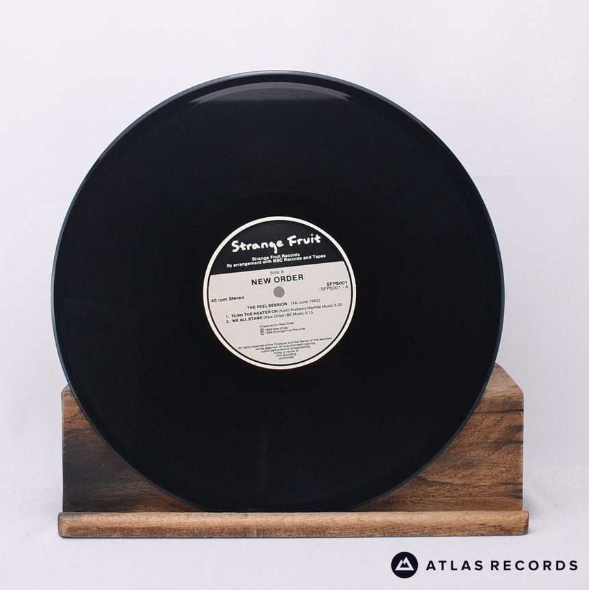 New Order - The Peel Sessions - A-2 1 B 12" Vinyl Record - VG+/EX