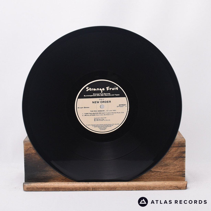 New Order - The Peel Sessions - Textured Sleeve 12" Vinyl Record - VG+/EX