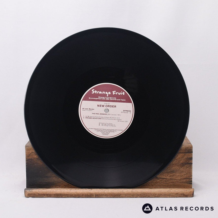 New Order - The Peel Sessions - 12" Vinyl Record - EX/VG+