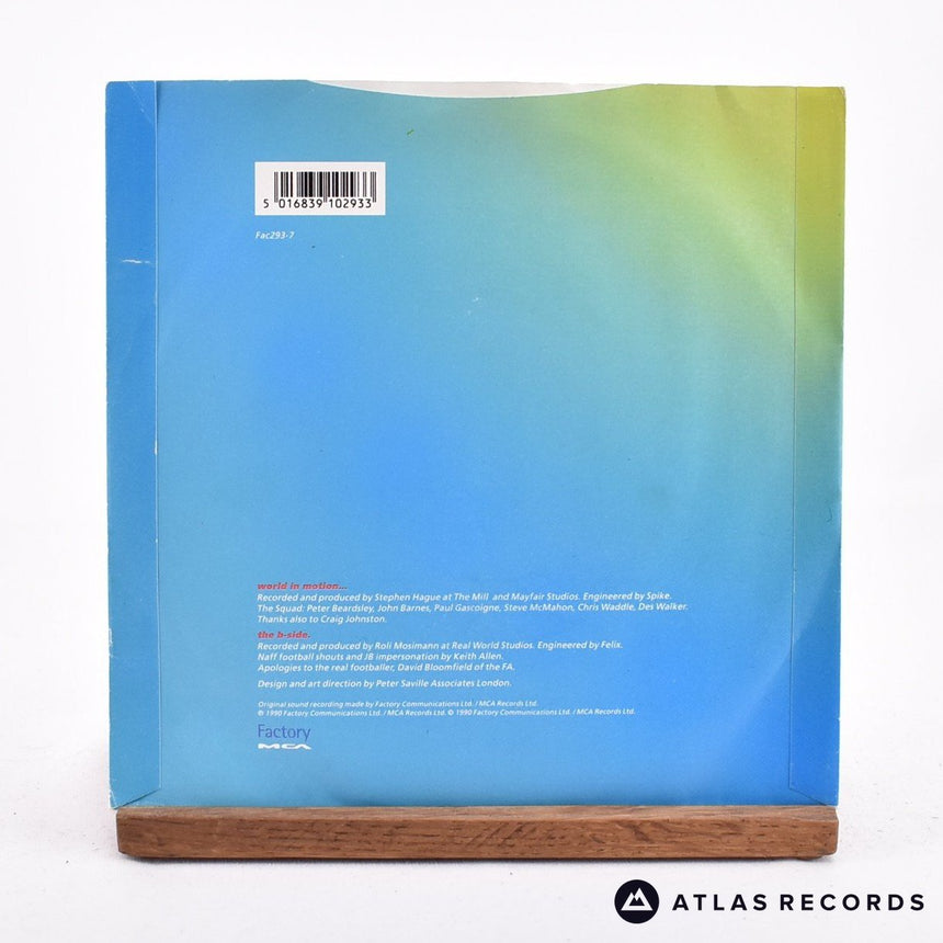 New Order - World In Motion... - 7" Vinyl Record - VG+/VG+