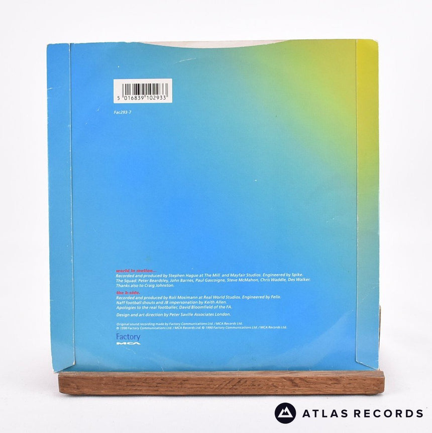 New Order - World In Motion... - 7" Vinyl Record - VG+/VG+