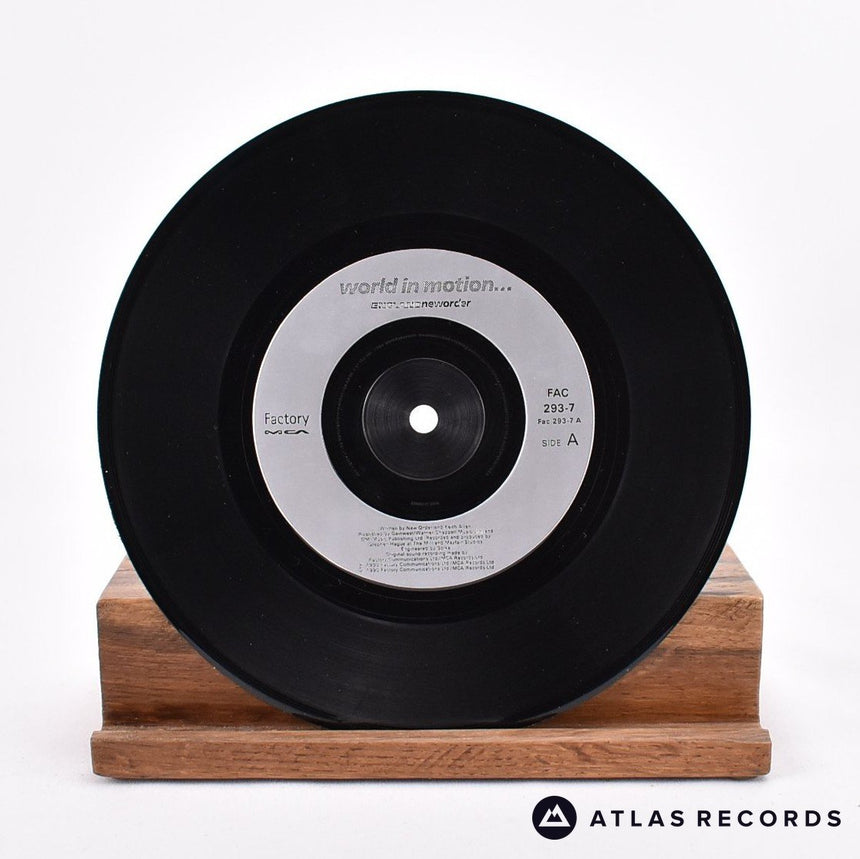 New Order - World In Motion... - 7" Vinyl Record - VG+/VG+