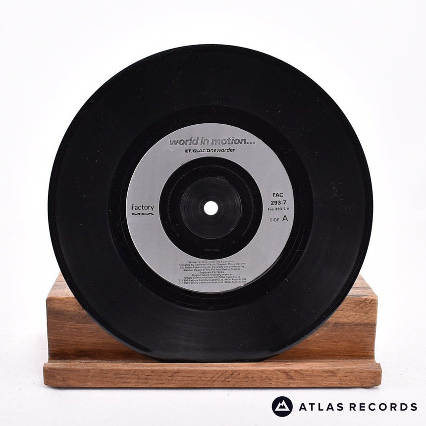 New Order - World In Motion... - 7" Vinyl Record - VG+/VG+