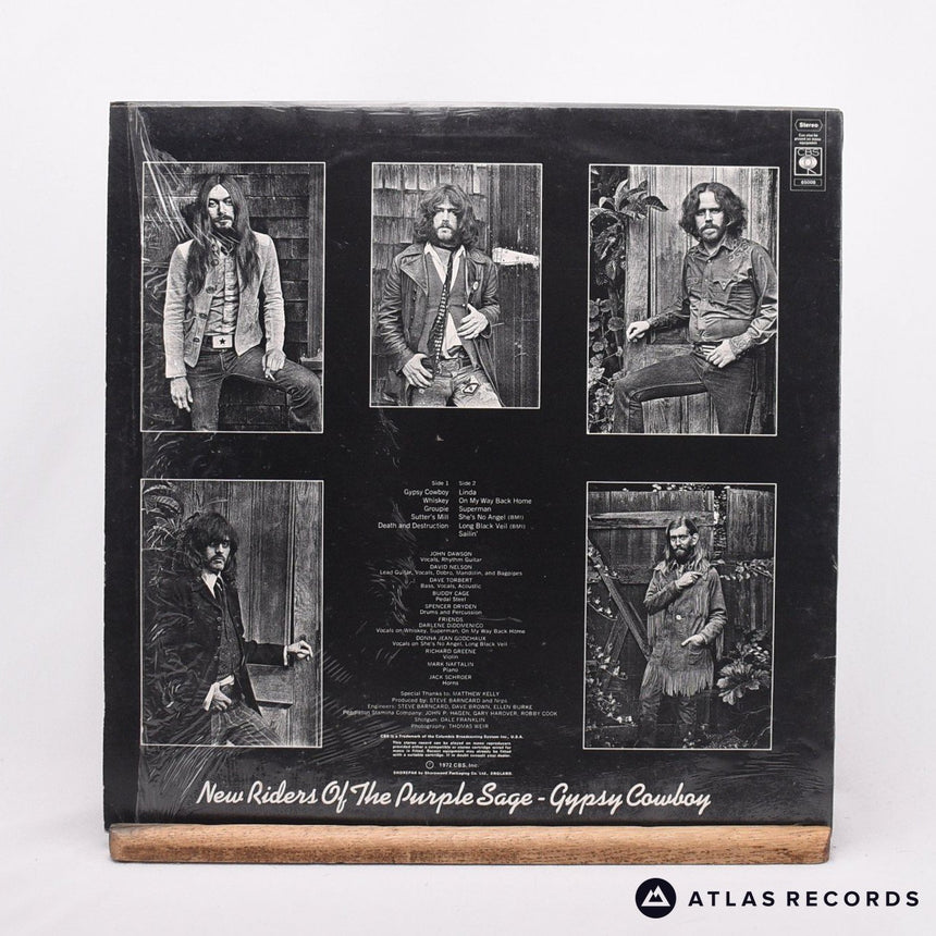 New Riders Of The Purple Sage - Gypsy Cowboy - LP Vinyl Record - VG+/VG+