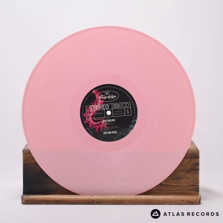 New York Dolls - Butterflyin' - Pink Insert LP Vinyl Record - NM/NM