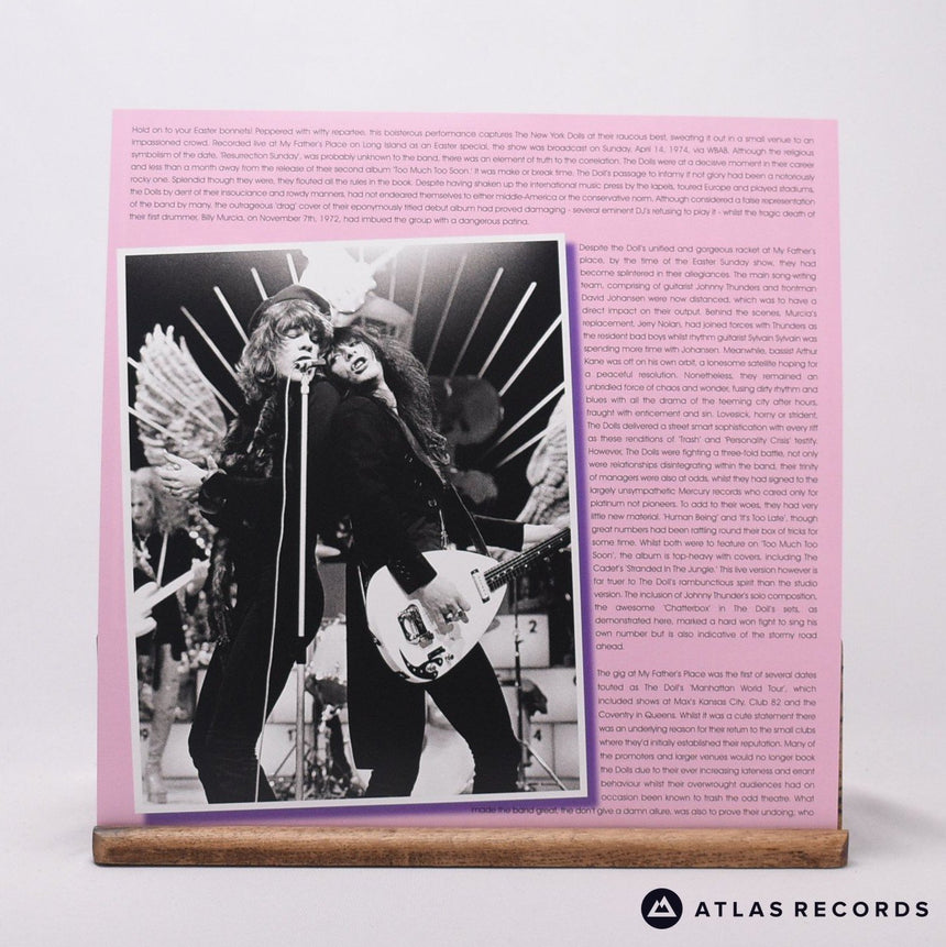 New York Dolls - Butterflyin' - Pink Insert LP Vinyl Record - NM/NM