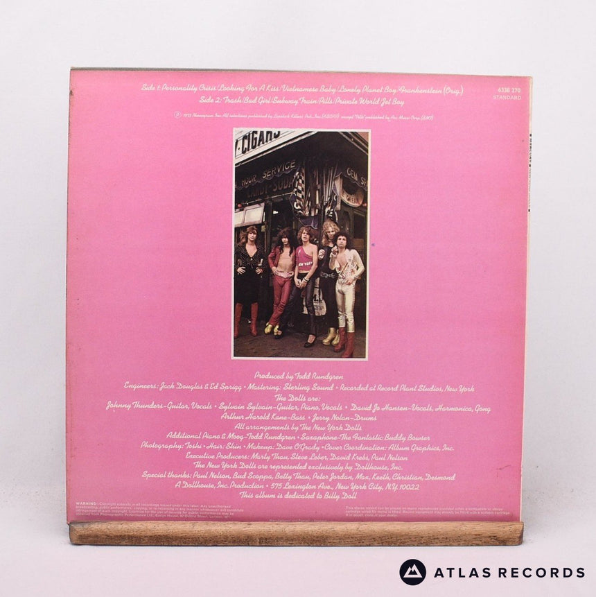 New York Dolls - New York Dolls - 1Y//2 2Y//2 LP Vinyl Record - EX/EX