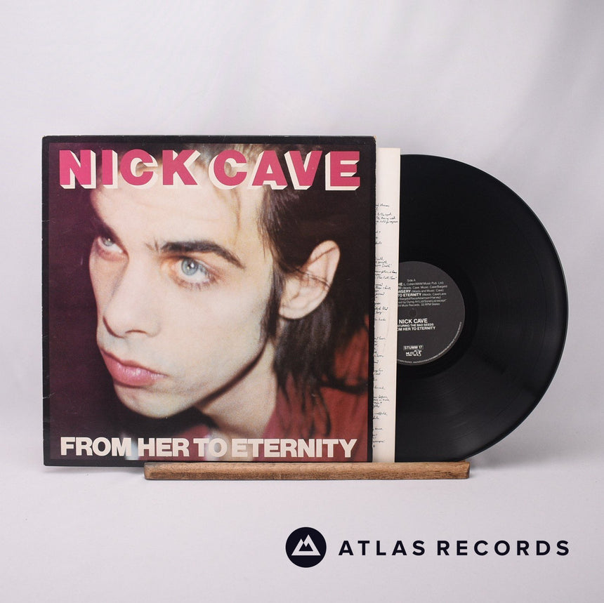 Nick Cave & The Bad Seeds From Her To Eternity LP Vinyl Record - Front Cover & Record