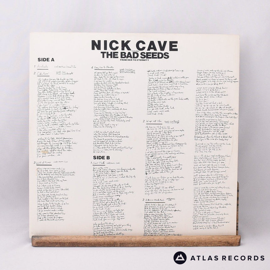 Nick Cave & The Bad Seeds - From Her To Eternity - LP Vinyl Record - VG+/VG+