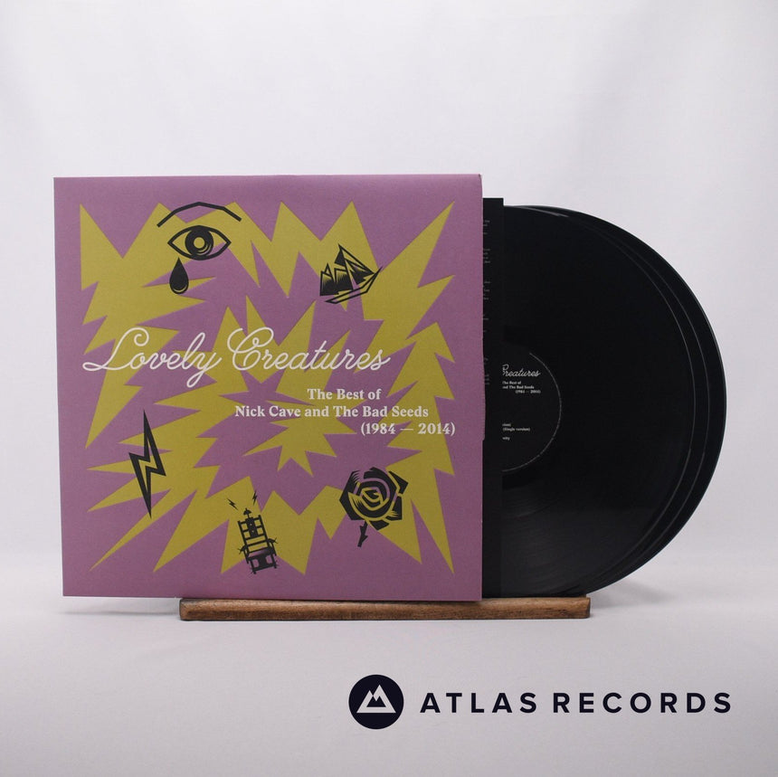 Nick Cave & The Bad Seeds Lovely Creatures 3 x LP Vinyl Record - Front Cover & Record