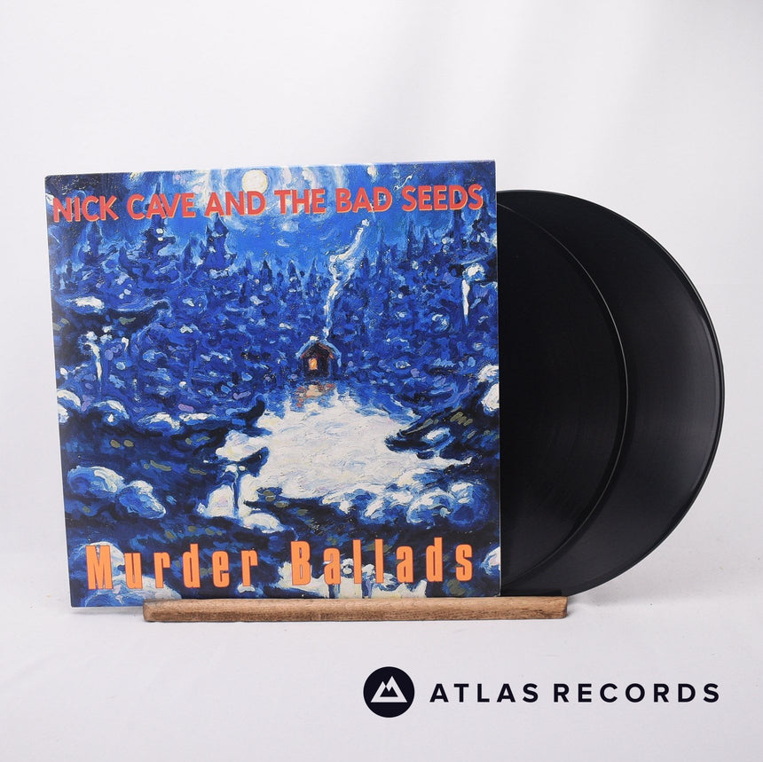Nick Cave & The Bad Seeds Murder Ballads 2 x LP Vinyl Record - Front Cover & Record