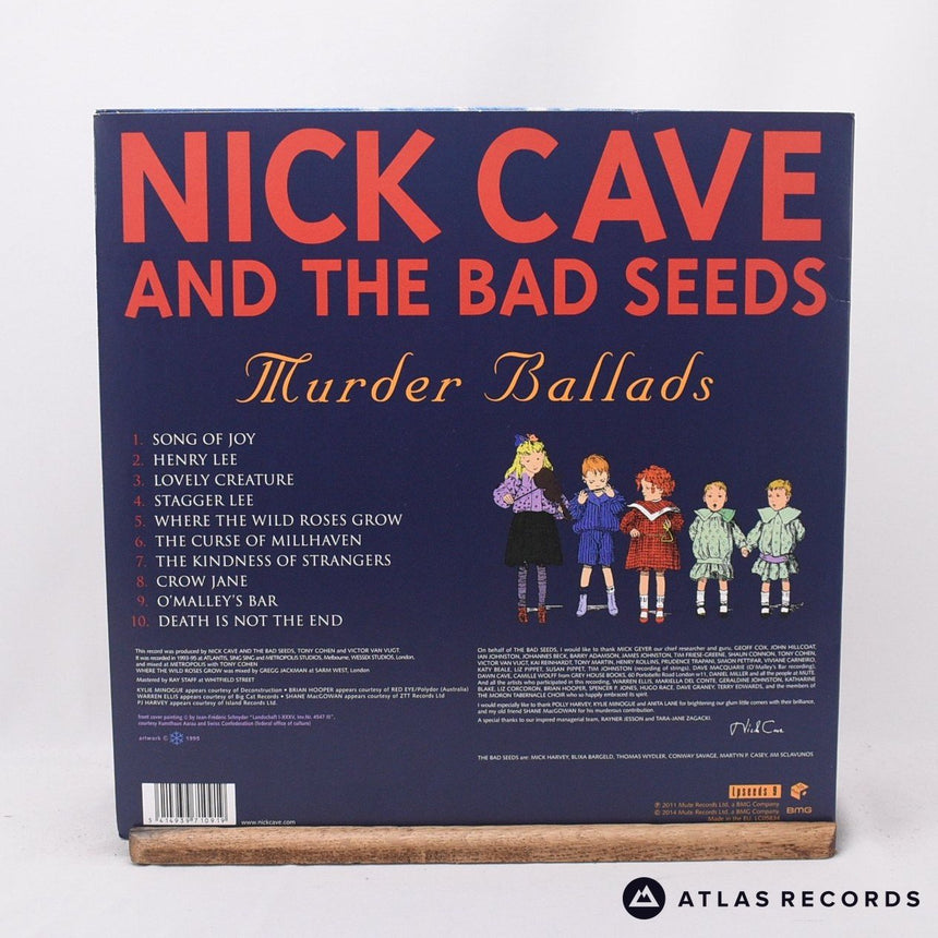 Nick Cave & The Bad Seeds - Murder Ballads - 180G 2 x LP Vinyl Record - EX/EX