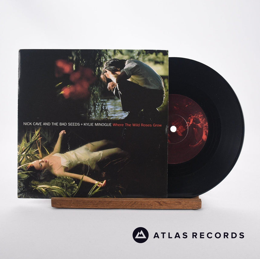 Nick Cave & The Bad Seeds Where The Wild Roses Grow 7" Vinyl Record - Front Cover & Record