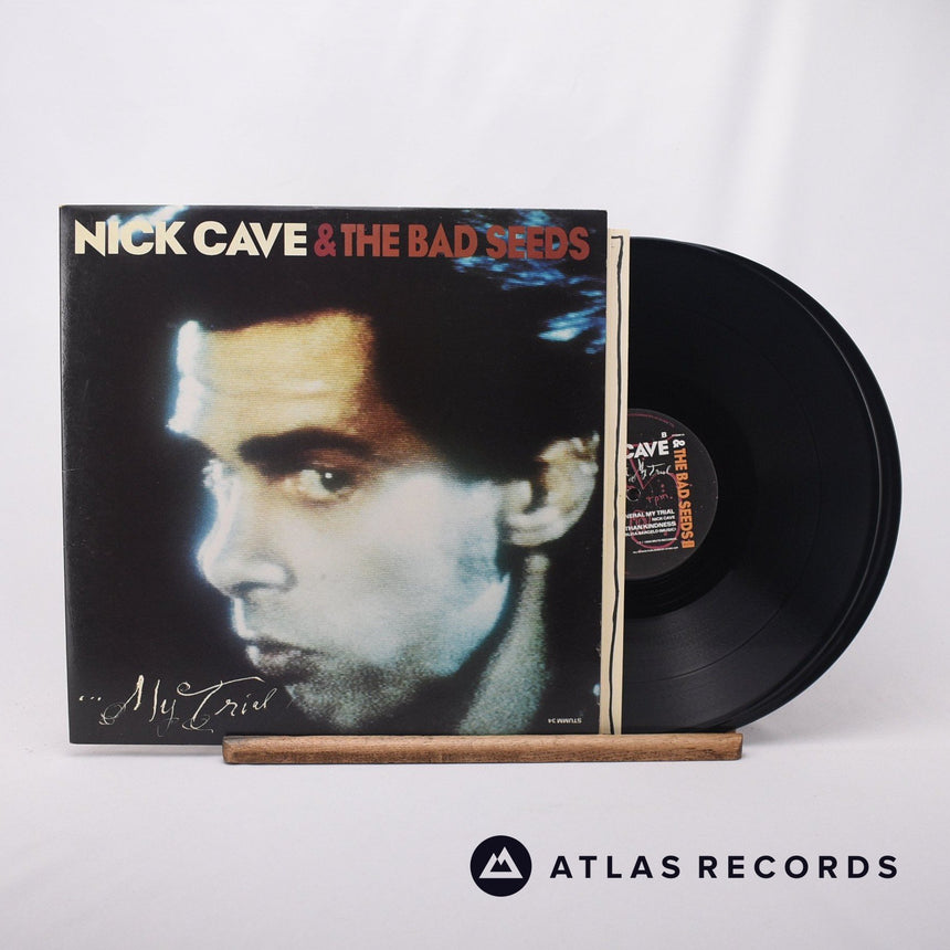 Nick Cave & The Bad Seeds Your Funeral ... My Trial 2 x 12" Vinyl Record - Front Cover & Record