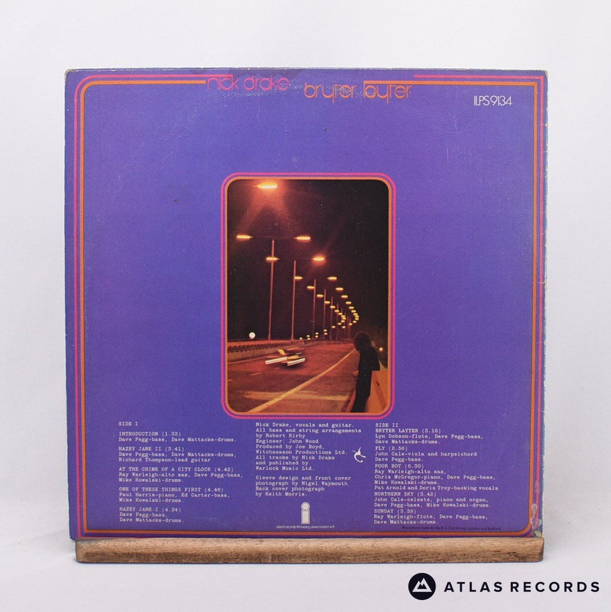 Nick Drake - Bryter Layter - A-1U B-1U LP Vinyl Record - VG/EX