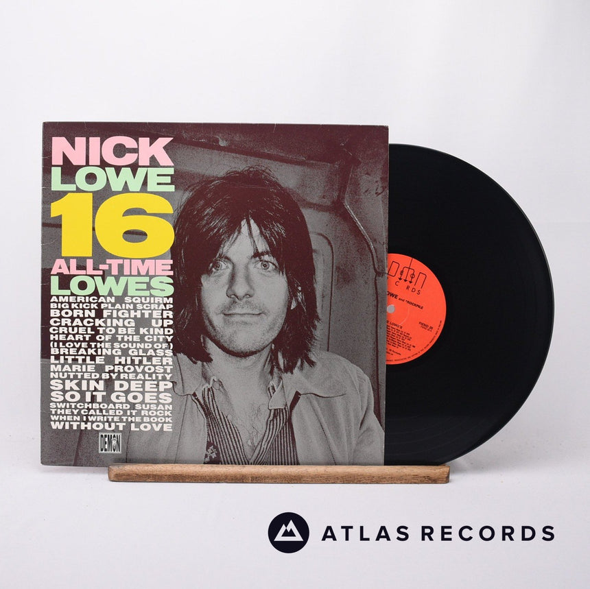 Nick Lowe - 16 All-Time Lowes - Porky A2 B-1 LP Vinyl Record - EX/EX