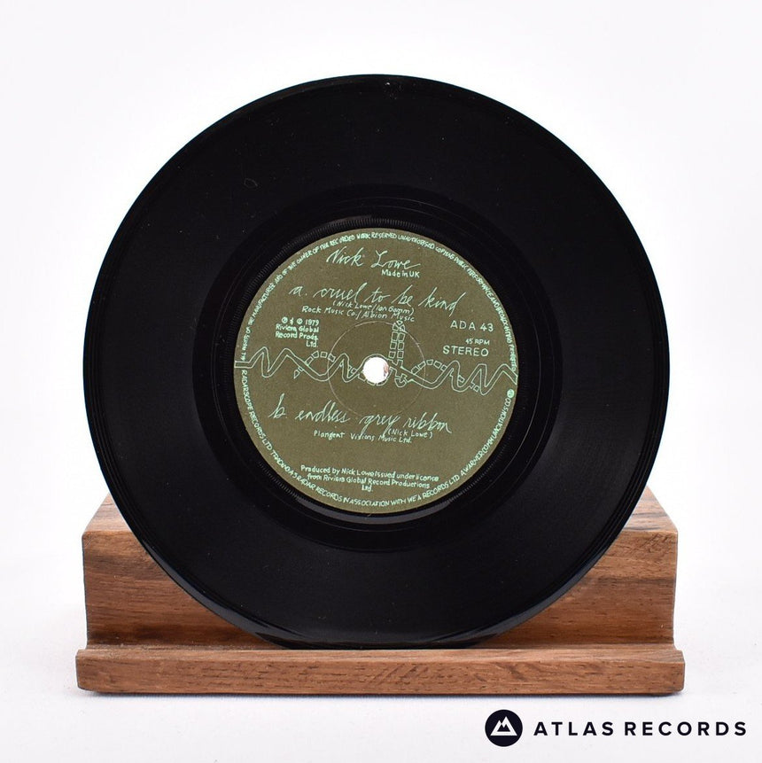 Nick Lowe - Cruel To Be Kind - 7" Vinyl Record - VG+/EX