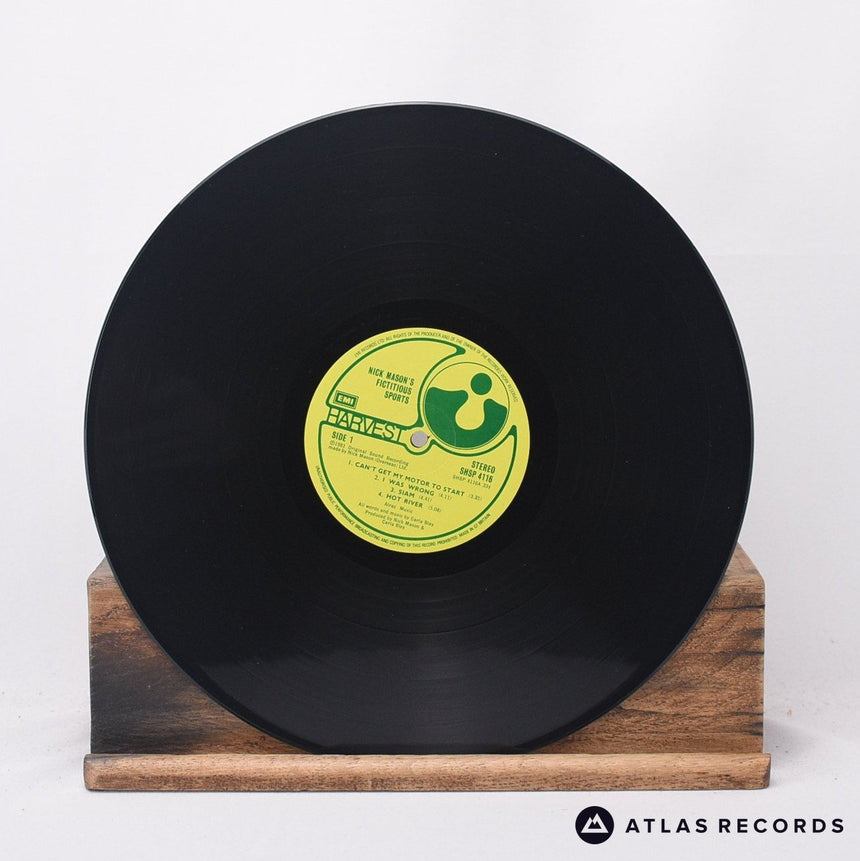 Nick Mason - Nick Mason's Fictitious Sports - A-1U B-1U LP Vinyl Record - EX/EX