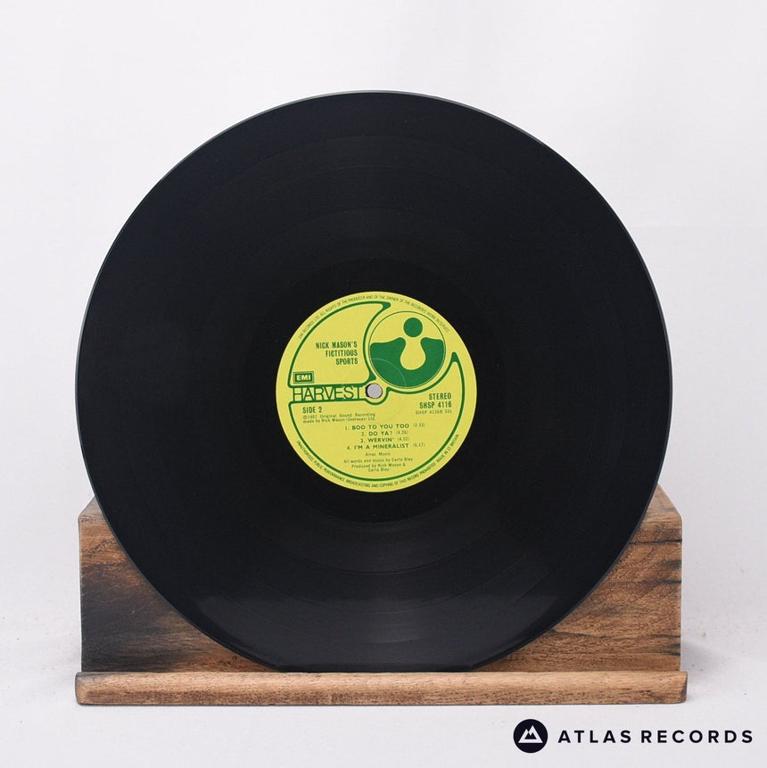 Nick Mason - Nick Mason's Fictitious Sports - A-1U B-1U LP Vinyl Record - EX/EX