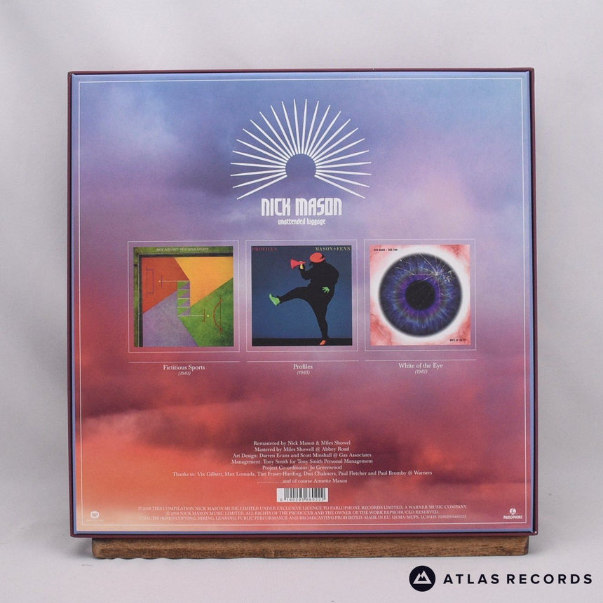 Nick Mason - Unattended Luggage - 3 x LP Box Set Vinyl Record - NM/NM