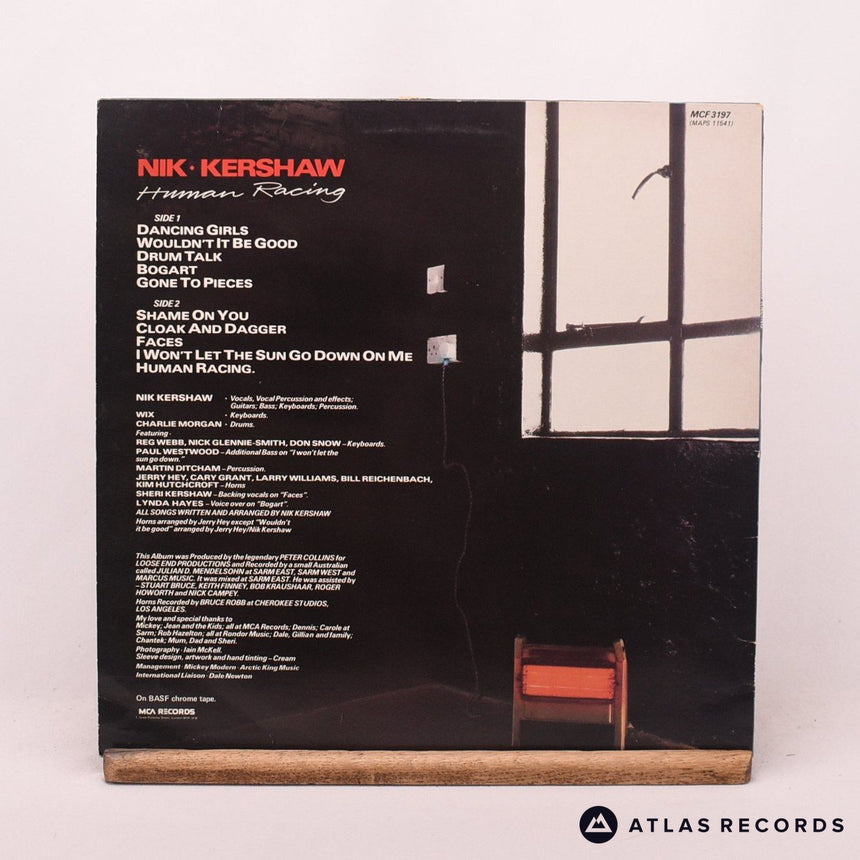 Nik Kershaw - Human Racing - LP Vinyl Record - VG+/VG+