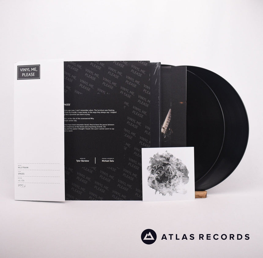 Nils Frahm Spaces 2 x LP Vinyl Record - Front Cover & Record