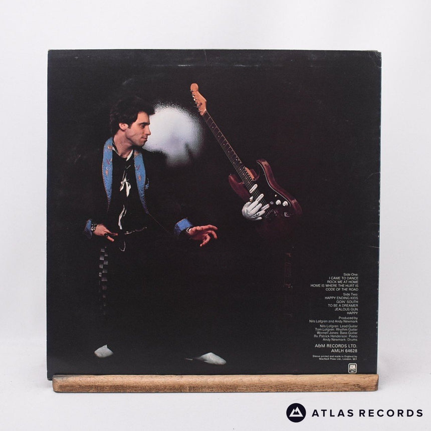 Nils Lofgren - I Came To Dance - Lyric Sheet LP Vinyl Record - VG+/EX