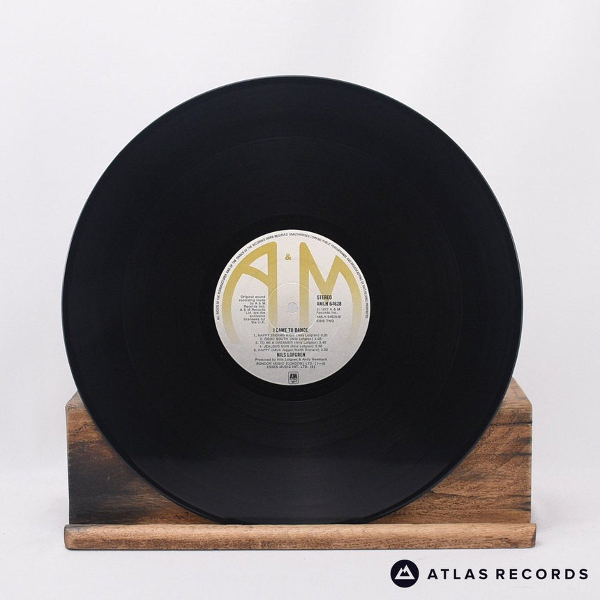 Nils Lofgren - I Came To Dance - Lyric Sheet LP Vinyl Record - VG+/EX