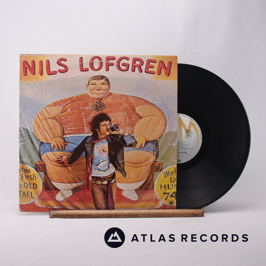 Nils Lofgren Nils Lofgren LP Vinyl Record - Front Cover & Record