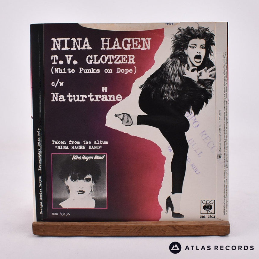 Nina Hagen Band - T.V. Glotzer - 7" Vinyl Record - EX/EX