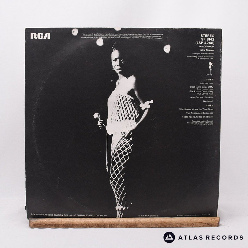 Nina Simone - Black Gold - LP Vinyl Record - VG+/VG