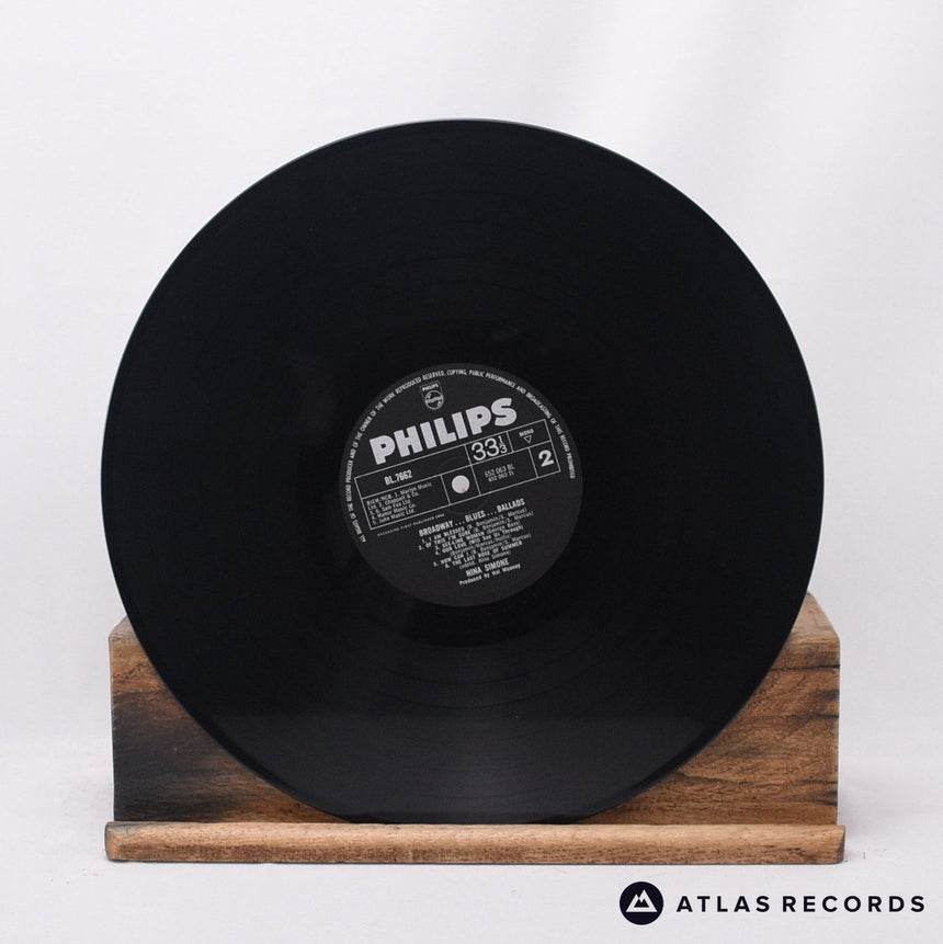 Nina Simone - Broadway - Blues - Ballads - Mono LP Vinyl Record - EX/VG+