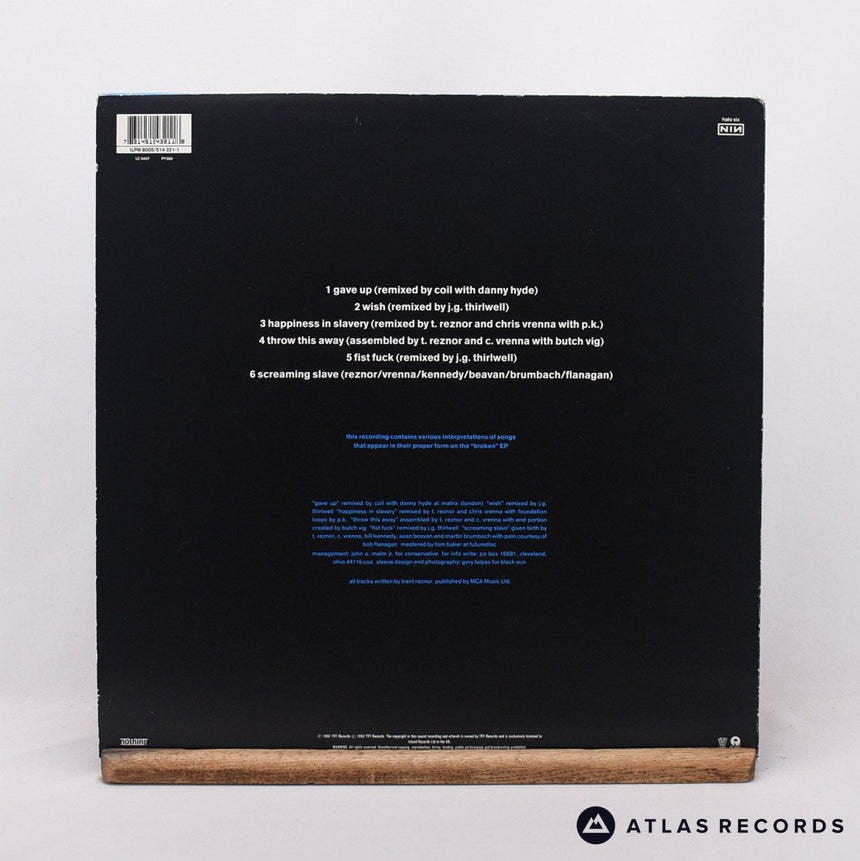 Nine Inch Nails - Fixed - A1 B1 LP Vinyl Record - EX/VG+