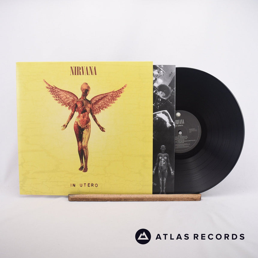 Nirvana In Utero LP Vinyl Record - Front Cover & Record