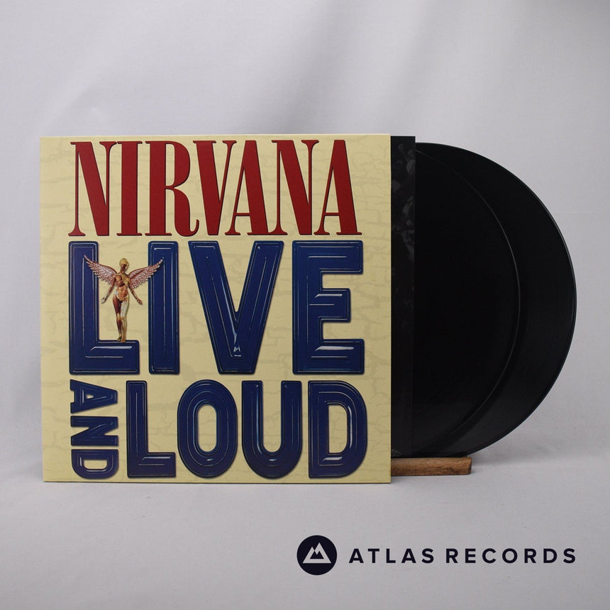 Nirvana Live And Loud 2 x LP Vinyl Record - Front Cover & Record
