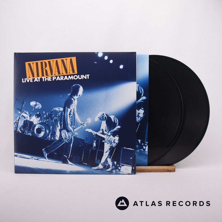 Nirvana Live At The Paramount 2 x LP Vinyl Record - Front Cover & Record