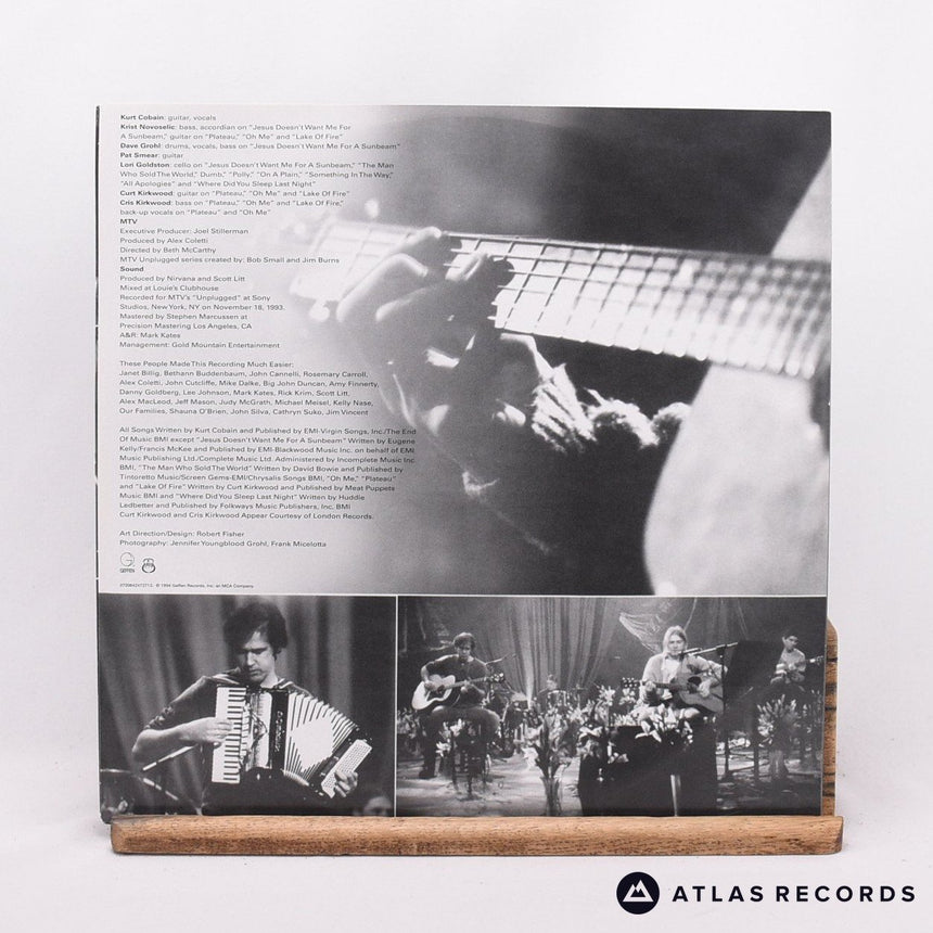 Nirvana - MTV Unplugged In New York - 180G Reissue LP Vinyl Record - EX/VG+