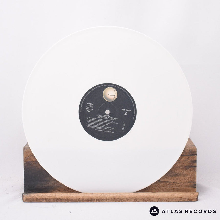 Nirvana - MTV Unplugged In New York - White LP Vinyl Record - EX/NM
