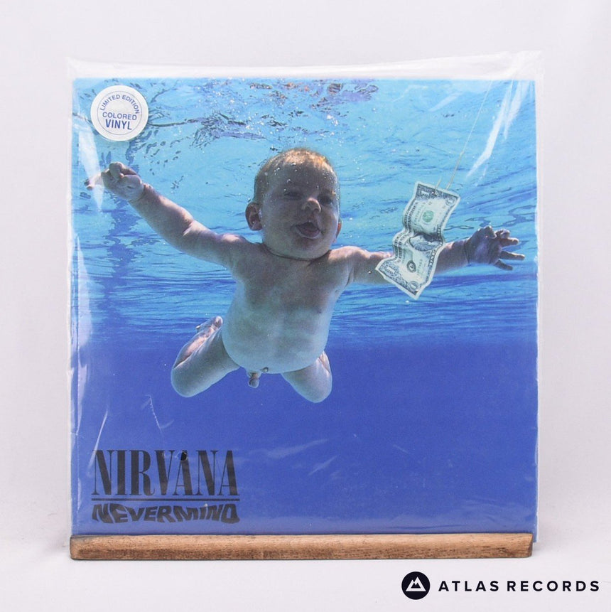 Nirvana Nevermind LP Vinyl Record - Front Cover & Record