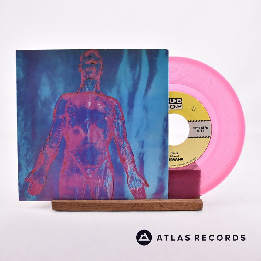 Nirvana Sliver 7" Vinyl Record - Front Cover & Record