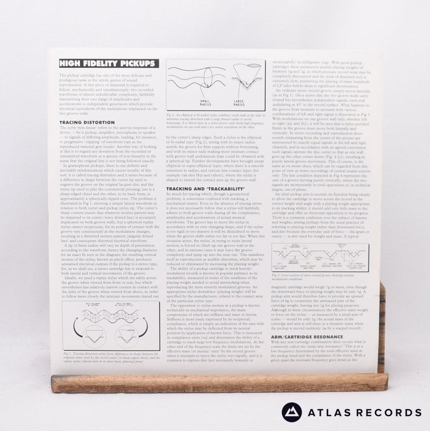 No Artist - Test Record - Insert A1 B1 LP Vinyl Record - VG+/EX