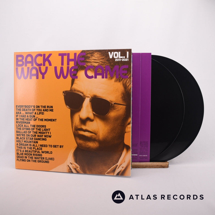 Noel Gallagher's High Flying Birds Back The Way We Came: Vol. 1 2011-2021 2 x LP Vinyl Record - Front Cover & Record