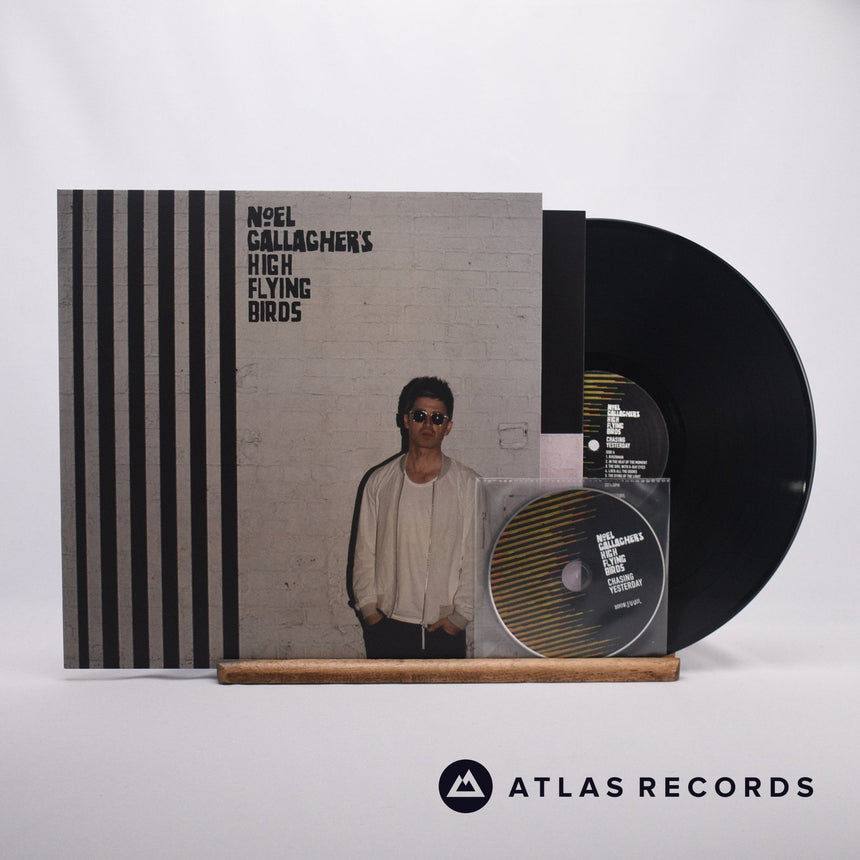 Noel Gallagher's High Flying Birds Chasing Yesterday LP + CD Vinyl Record - Front Cover & Record