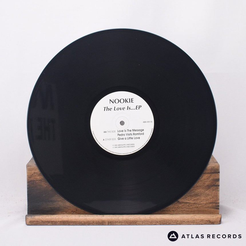 Nookie - The Love Is...EP - Repress 12" Vinyl Record - VG+/VG+