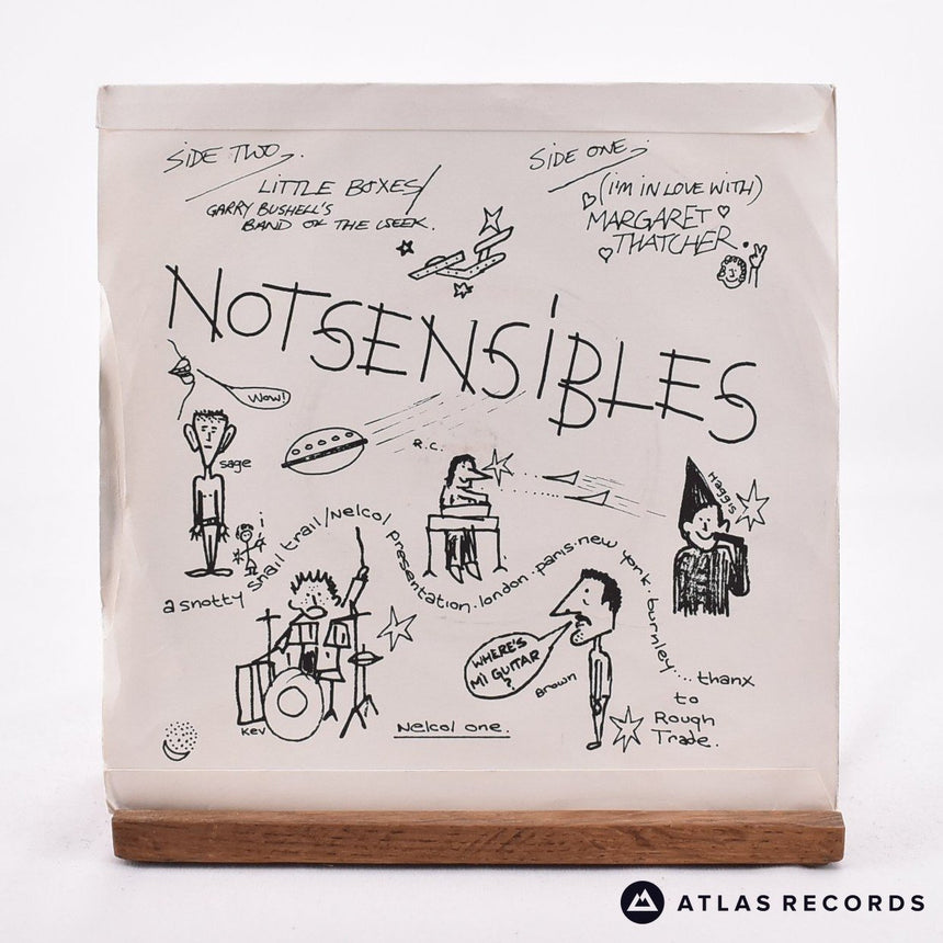 Notsensibles - I'm In Love With Margaret Thatcher - 7" EP Vinyl Record - EX/VG