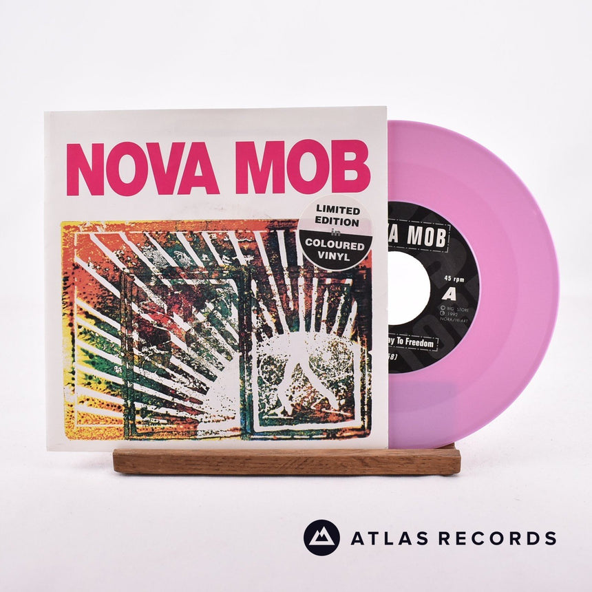 Nova Mob Shoot Your Way To Freedom 7" Vinyl Record - Front Cover & Record
