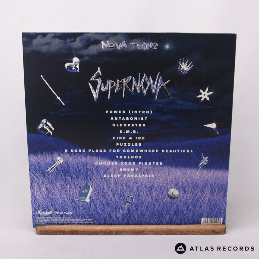 Nova Twins - Supernova - Clear A1 B1 LP Vinyl Record - EX/NM